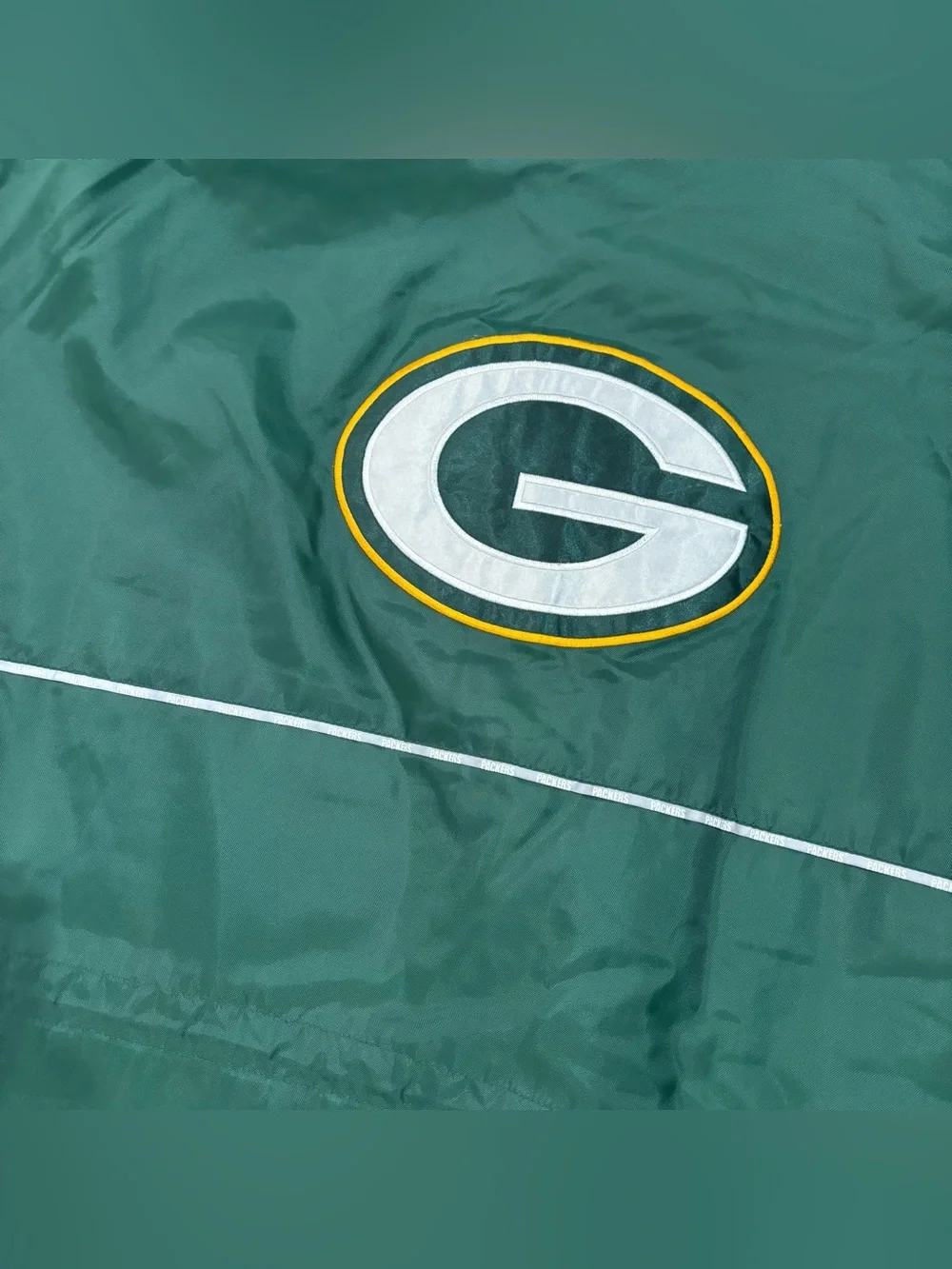NFL Green Bay Packers green heavyweight puffer jacket  men’s size XL